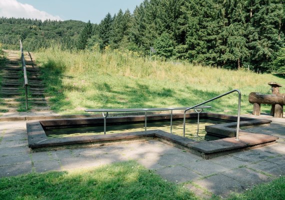 Kneippbecken am Schwanenteich | © Zimpfer_Photography Kneippbecken am Schwanenteich | © Zimpfer_Photography