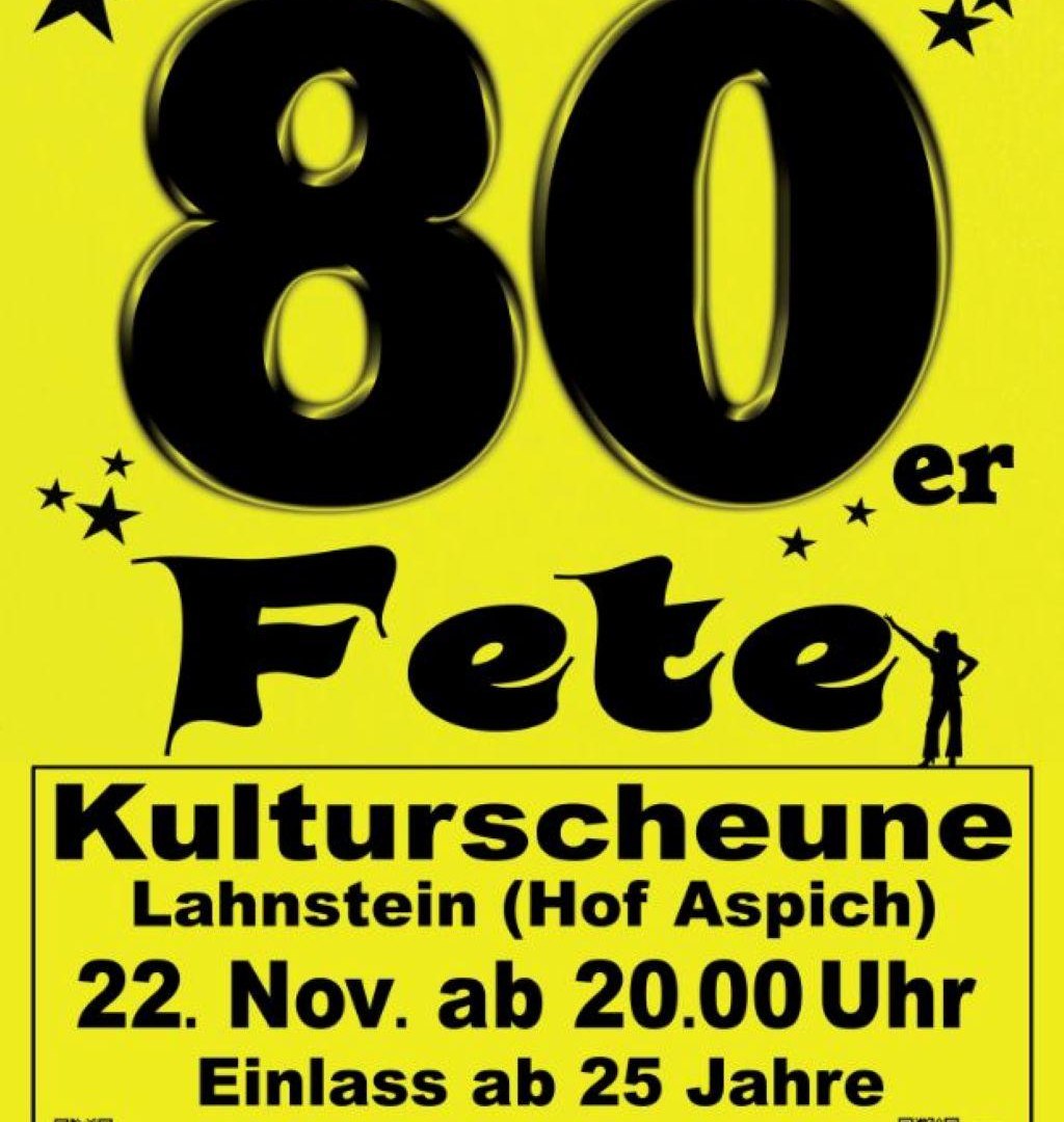 80er Kulturscheune | © Groß