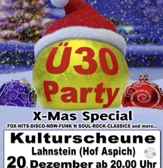 Kulturscheune before Christmas | © Groß