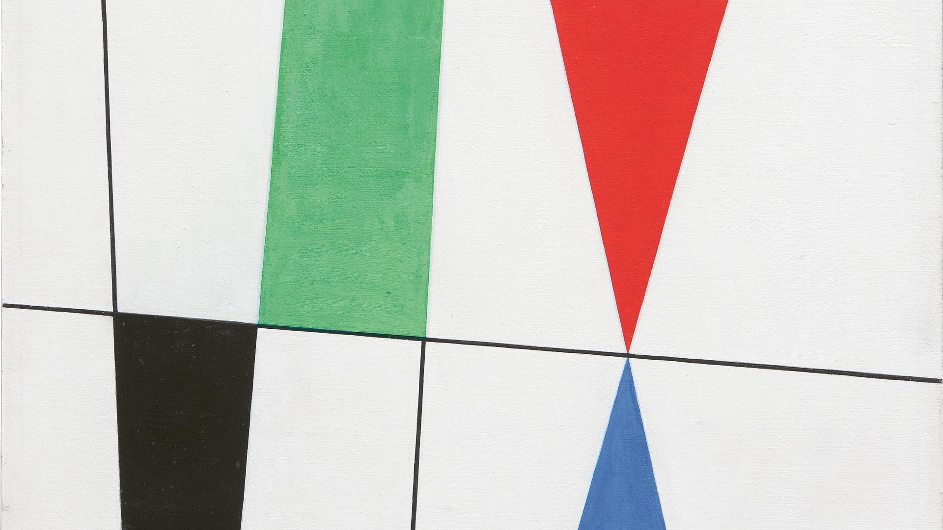 Plans et triangles pointe sur pointe | © Sophie Taeuber-Arp