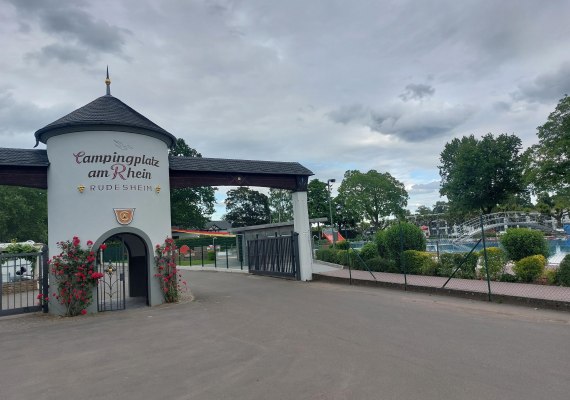 Campingplatz Eingang Campingplatz Eingang