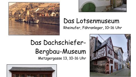 Internationaler Museumstag | © Quelle Stadtverwaltung Kaub