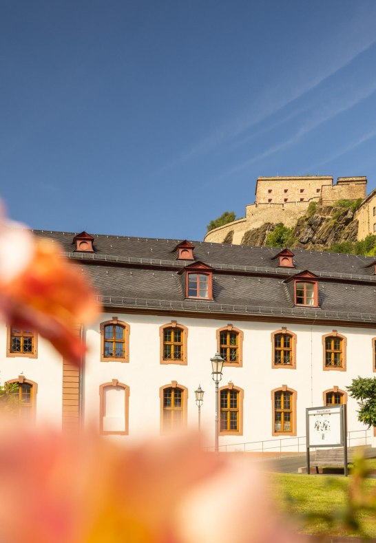 Festung Ehrenbreitstein mit Marstall | © Koblenz-Touristik GmbH / Dominik Ketz Festung Ehrenbreitstein mit Marstall | © Koblenz-Touristik GmbH / Dominik Ketz