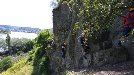 Mittelrhein Klettersteig | &copy; Achim Weiler