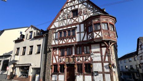 Außenansicht Rathausschenke | © TI Erlebnis Rheinbogen Außenansicht Rathausschenke | © TI Erlebnis Rheinbogen