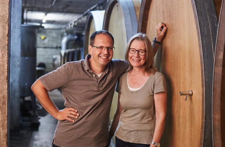 Markus Bonsels, Monika Eichner | © Weingut BIBO RUNGE Markus Bonsels, Monika Eichner | © Weingut BIBO RUNGE