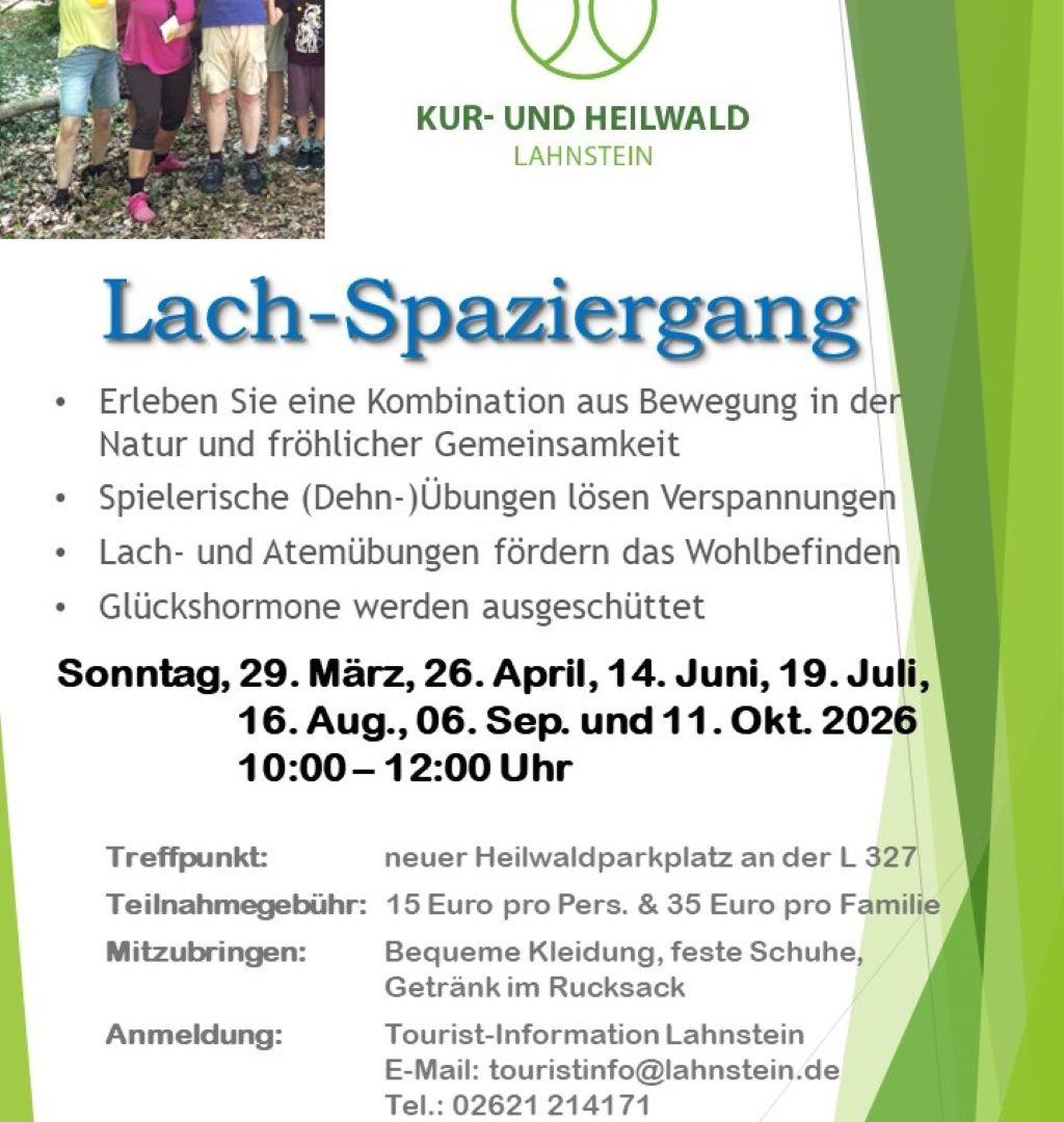 Lach-Spaziergang | © Stadt Lahnstein Lach-Spaziergang | © Stadt Lahnstein