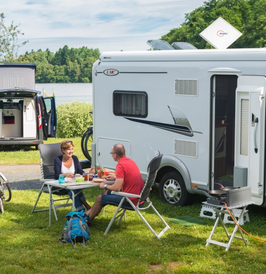 Camperfreuden am Romantischen Rhein | © Dominik Ketz / Rheinland-Pfalz Tourismus GmbH