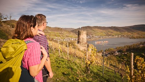 An der Ruine F&uuml;rstenberg | &copy; Marco Rothbrust, Mittelrhein