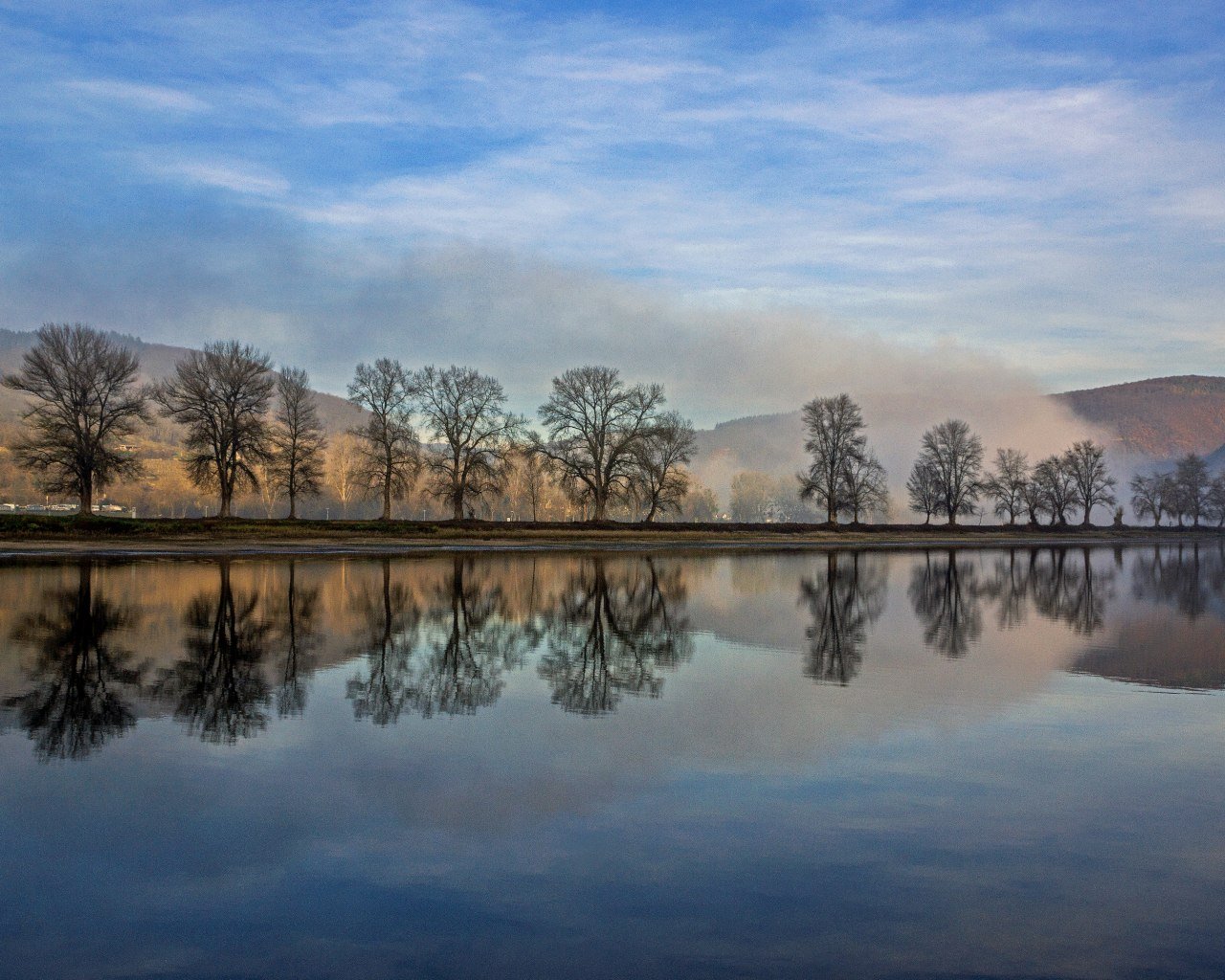 Das Rheintal bei Osterspai | &copy; Friedrich Gier