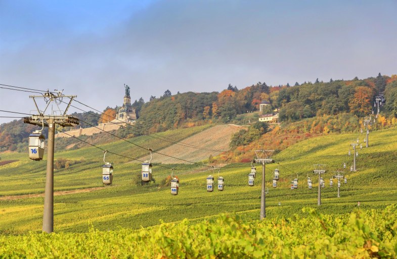 Seilbahn im Herbst | © Marlis Steinmetz Seilbahn im Herbst | © Marlis Steinmetz
