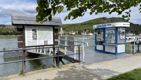 Anleger der Bonner Personen Schifffahrt | © Stadt Remagen Anleger der Bonner Personen Schifffahrt | © Stadt Remagen