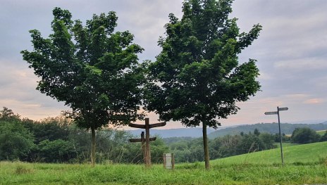 Wegekreuze Mariakätt u. Annemie | © T. Biersch Wegekreuze Mariakätt u. Annemie | © T. Biersch