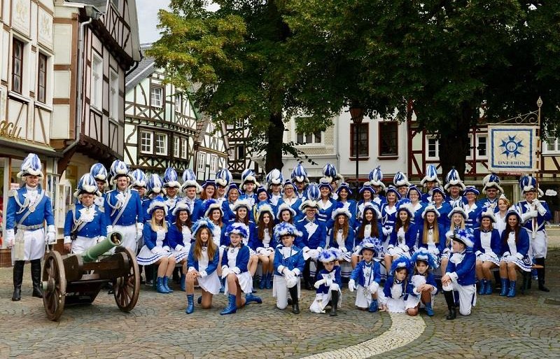 Funkencorps Blau-Wiess | &copy; Lea Keller