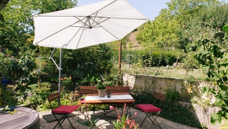 Garten | © Ferienwohnung Am Breyer Talbach Garten | © Ferienwohnung Am Breyer Talbach