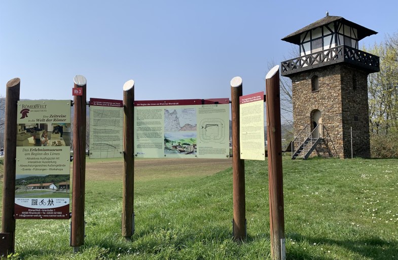 Wachturm Nr. 1 bei Rheinbrohl | © Kevin Kalfels/Romantischer Rhein Tourismus GmbH Wachturm Nr. 1 bei Rheinbrohl | © Kevin Kalfels/Romantischer Rhein Tourismus GmbH