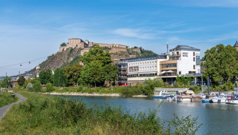 Diehls Hotel in Koblenz_Zimmer mit Rheinblick | © Diehl´s Hotel GmbH Diehls Hotel in Koblenz_Zimmer mit Rheinblick | © Diehl´s Hotel GmbH