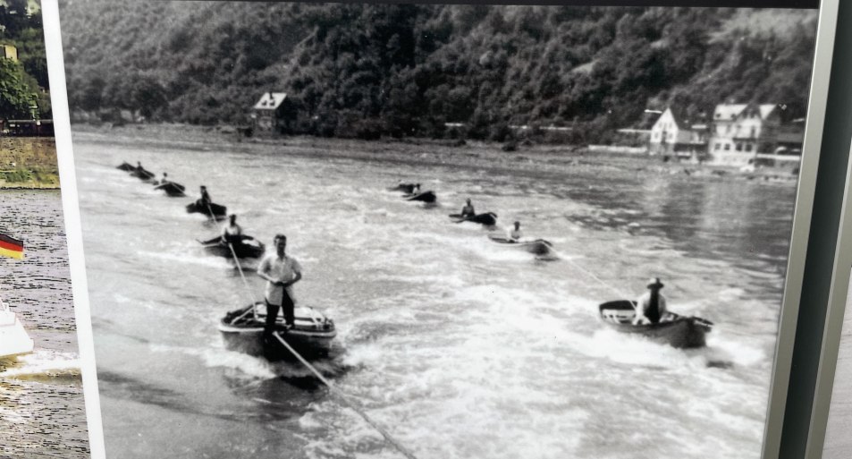 Lotsen bei St. Goar | © Binger Schifferverein 1895 e.V. Lotsen bei St. Goar | © Binger Schifferverein 1895 e.V.