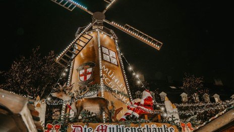 Die Mühlenschänke auf dem Koblenzer Weihnachtsmark | © Koblenz-Touristik, Janko.Media