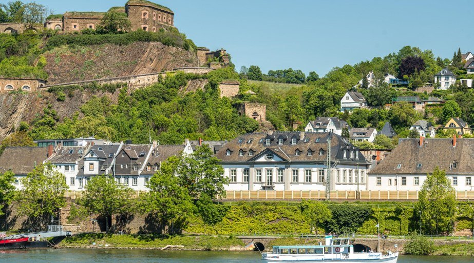 Fähre mit Festung | © Koblenz-Touristik GmbH / Dominik Ketz Fähre mit Festung | © Koblenz-Touristik GmbH / Dominik Ketz