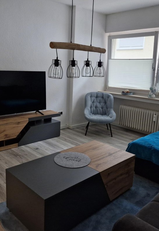 Wohnzimmer 2 | &copy; Ferienwohnung Rheintr&auml;ume