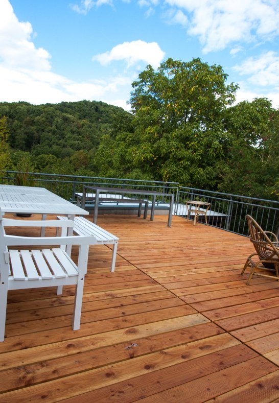 Ostterrasse | © Marx, ehem. Kloster Allerheiligenberg