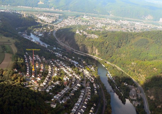Hinter Lahneck und Lahnstein | &copy; Mallmann
