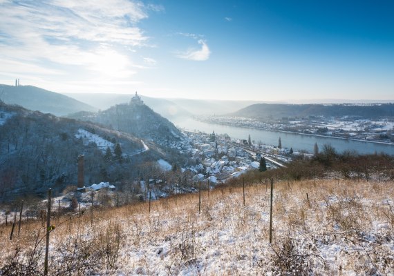 Marksburg_Schnee | © Dominik Ketz/Rheinland-Pfalz Tourismus GmbH Marksburg_Schnee | © Dominik Ketz/Rheinland-Pfalz Tourismus GmbH