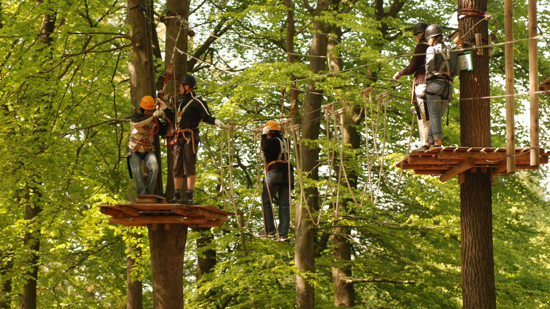 Kletterwald Lauschh&uuml;tte | &copy; Protime GmbH