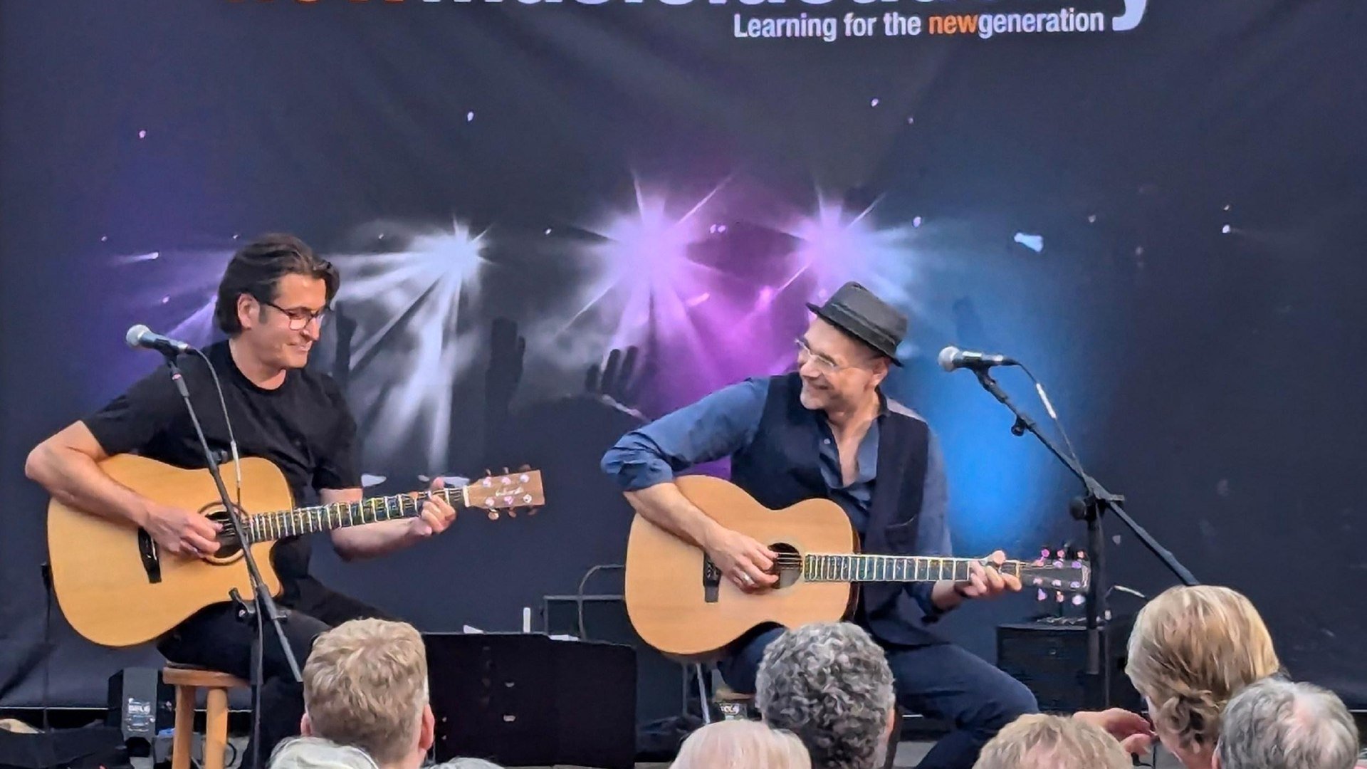 Singer-Songwriter Guido Pyka u. Jens Filser | © neuwmusic.academy