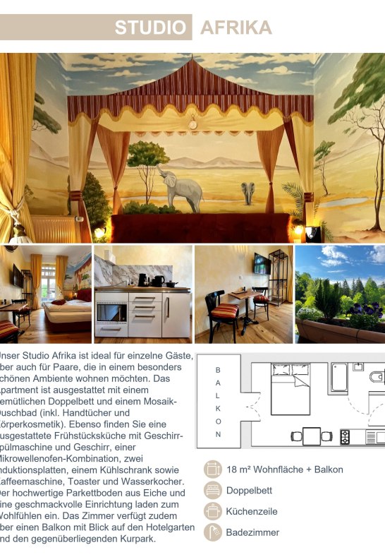 Studio Afrika | &copy; http://www.park-villa.de