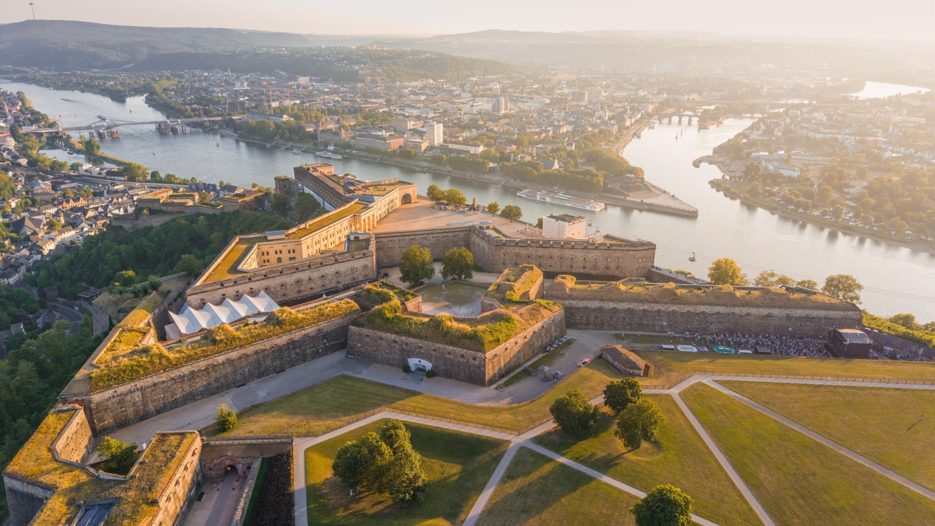 Festung Ehrenbreitstein | © GDKE, Johannes Bruchhof Festung Ehrenbreitstein | © GDKE, Johannes Bruchhof