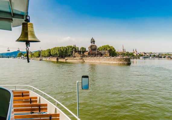 Rundfahrt entlang des Deutschen Eck | © Personenschifffahrt Gilles GmbH Rundfahrt entlang des Deutschen Eck | © Personenschifffahrt Gilles GmbH