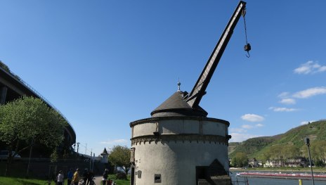 Andernacher Kran | © Pressebüro Stadt Neuwied