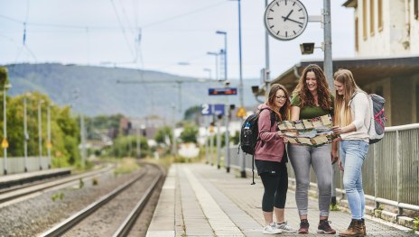 Bahnhof Rhens | © Marco Rothbrust Bahnhof Rhens | © Marco Rothbrust