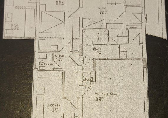 Grundriss Ferienwohnung | © Carmen sTelzer