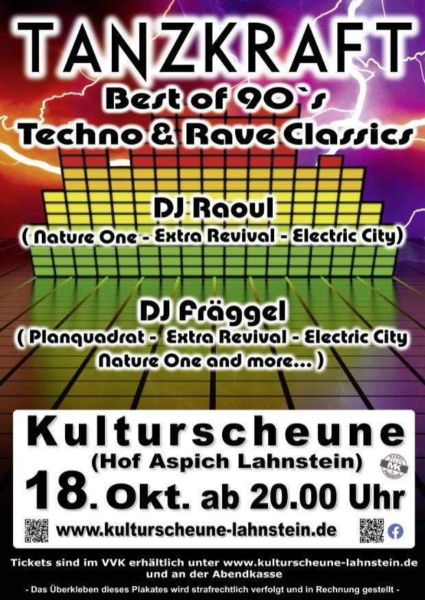 Kulturscheune Aspich 90er Rave | © Mcihael Groß
