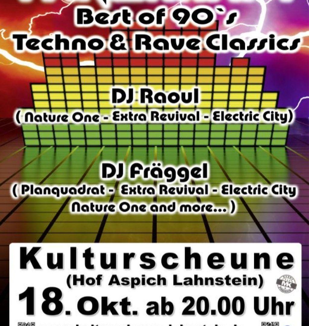 Kulturscheune Aspich 90er Rave | © Mcihael Groß