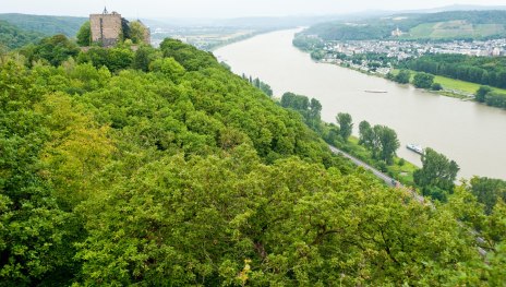 Blick auf Burg Rheineck | &copy; Dominik Ketz/Romantischer Rhein