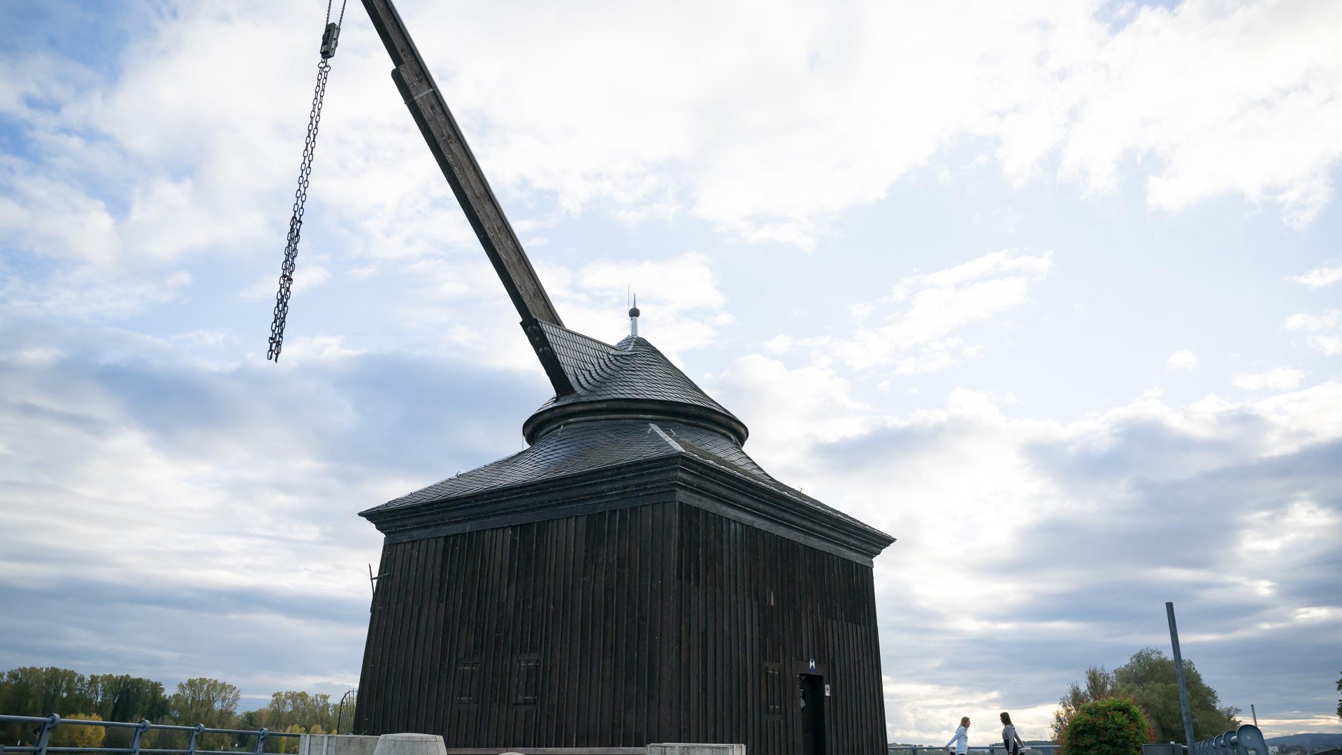 Weinverladekran Oestrich-Winkel | © Saskia Marloh Weinverladekran Oestrich-Winkel | © Saskia Marloh