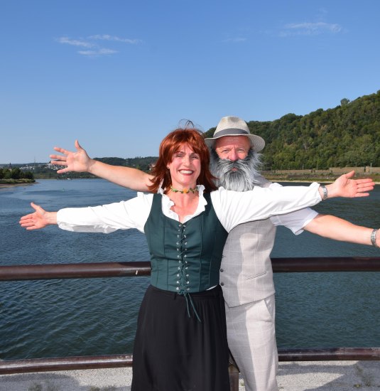 Mosek k&uuml;sst Rhein G&auml;stef&uuml;hrung Deutsches Eck | &copy; Tobias Burchert