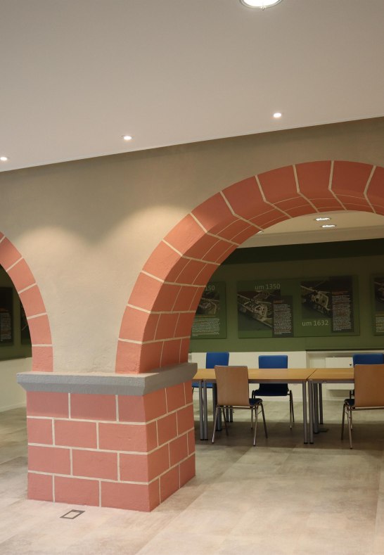 Die Arkaden des Klosters Rupertsberg | © Annkatrin König Die Arkaden des Klosters Rupertsberg | © Annkatrin König