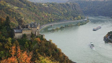 Burg Katz bei St. Goarshausen | &copy; Friedrich Gier
