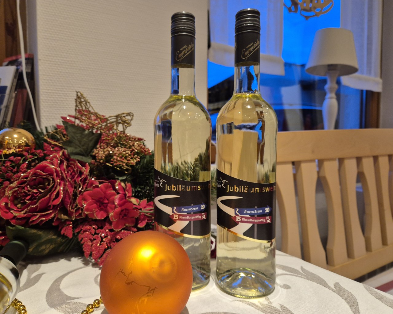 Anniversary wine Rheinsteig & RheinBurgenWeg | &copy; Romantischer Rhein Tourismus GmbH