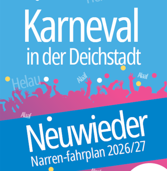 Narrenfahrplan | © Stadtmarketing Neuwied Narrenfahrplan | © Stadtmarketing Neuwied