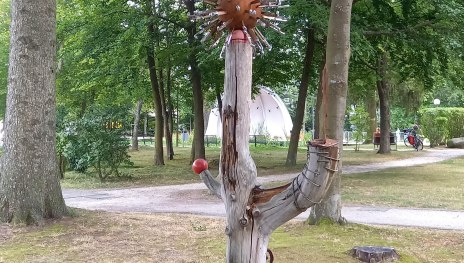Coronabaum im Park | © C. Vogt