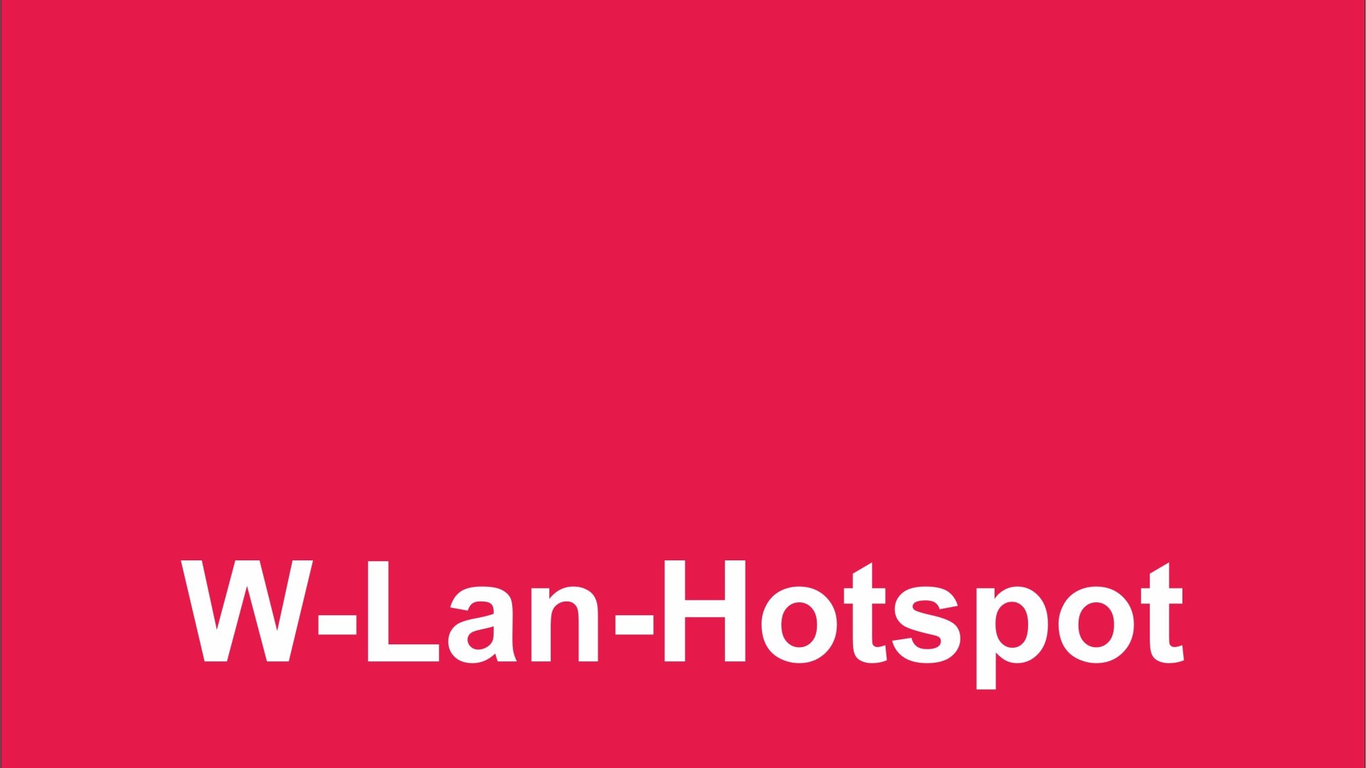 W-Lan Hotspot | &copy; T. Biersch