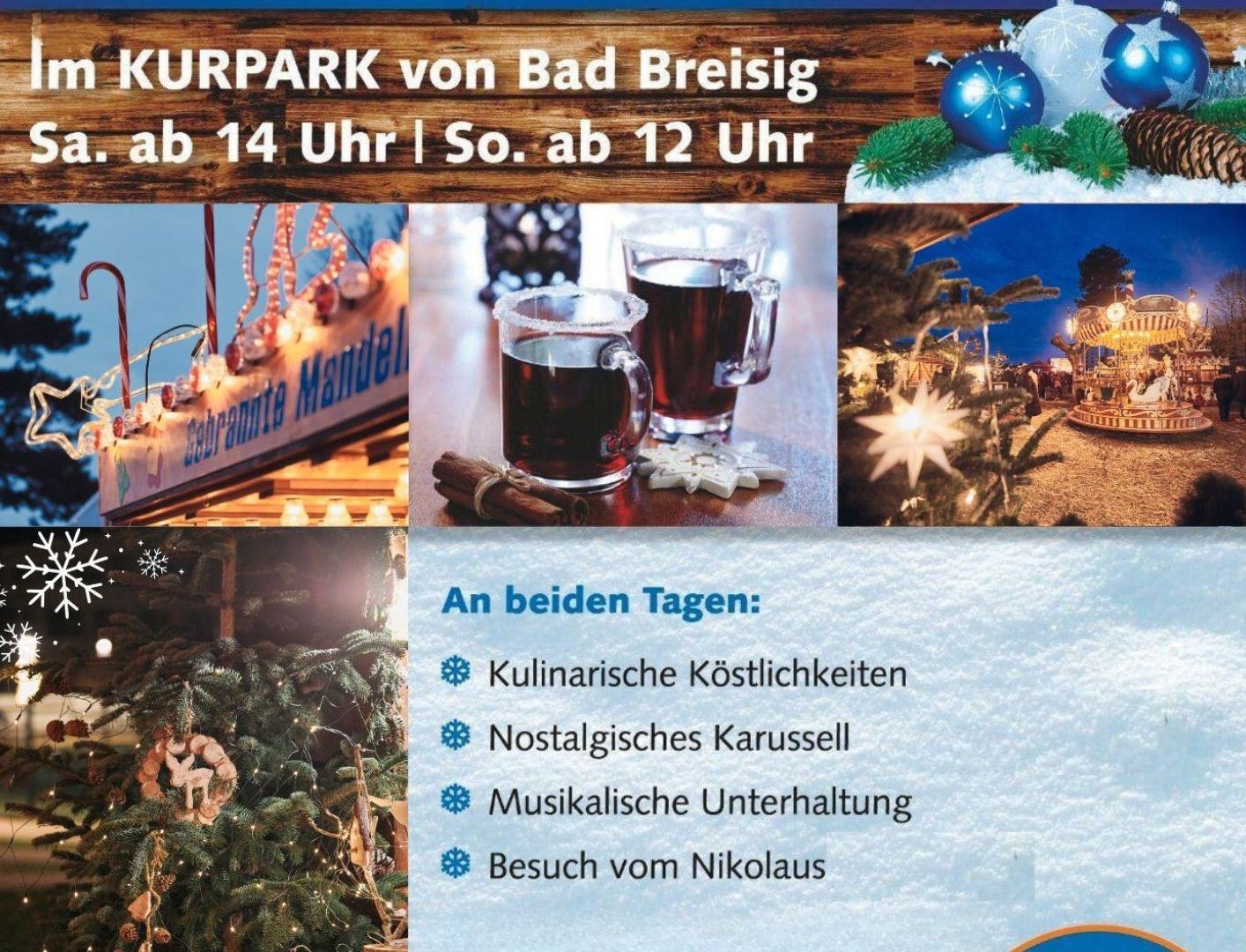 Plakat Weihnachtsmarkt 2025 | © Tourist-Info Bad Bresiig Plakat Weihnachtsmarkt 2025 | © Tourist-Info Bad Bresiig