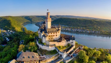 Marksburg von oben | © Mahlow Media