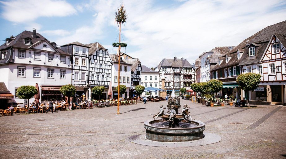 Marktplatz Linz am Rhein | &copy; Frank Metzemacher, Lichtreim